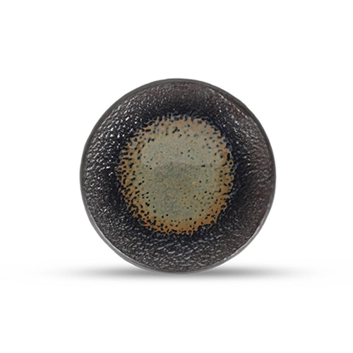 ord plat diam 15cm textured moss cone ecomade