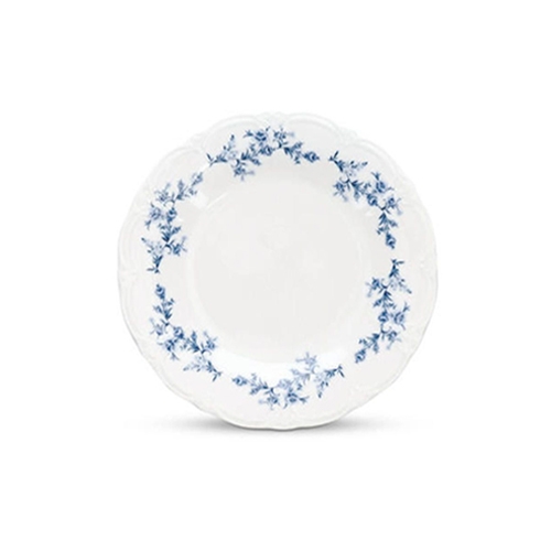 ord plat diam 205cm blauw flower retro bonbistro