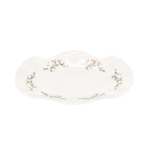 erveerschaal afm 26x16cm flower retro bonbistro