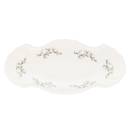 erveerschaal afm 39x25cm flower retro bonbistro