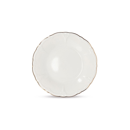 ord plat diam 16cm met gouden rand retro bonbistro