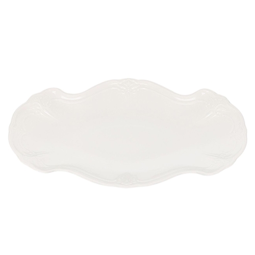 erveerschaal afm 39x25cm ivoor retro bonbistro
