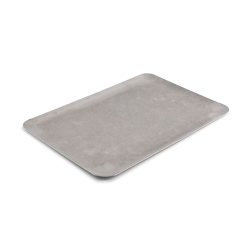 ienblad afm 30x20cm hgt 1cm antique zilver serve bonbistro