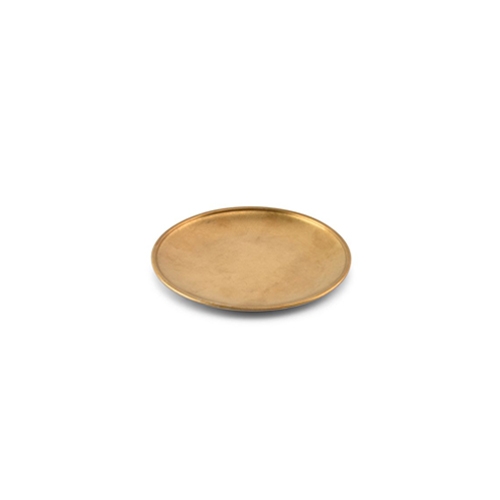 ord plat diam 14cm antique goud serve bonbistro