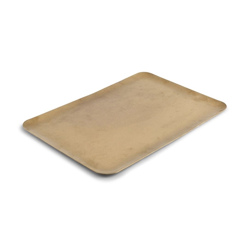 ienblad afm 30x20cm hgt 1cm antique goud serve bonbistro