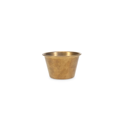om diam 7cm hgt 45cm inh 11cl antique goud serve bonbistro