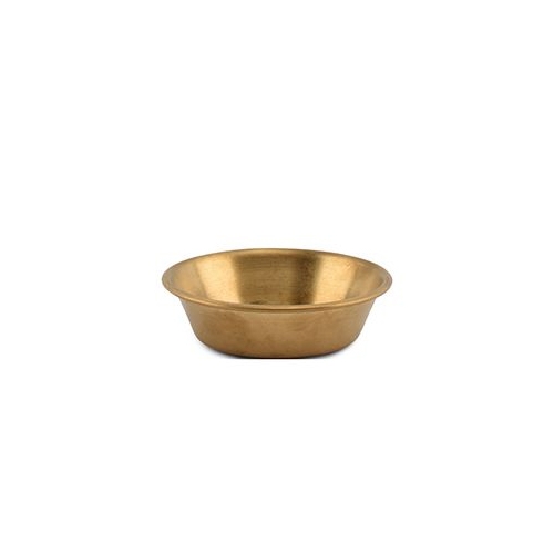 om diam 85cm hgt 25cm antique goud serve bonbistro