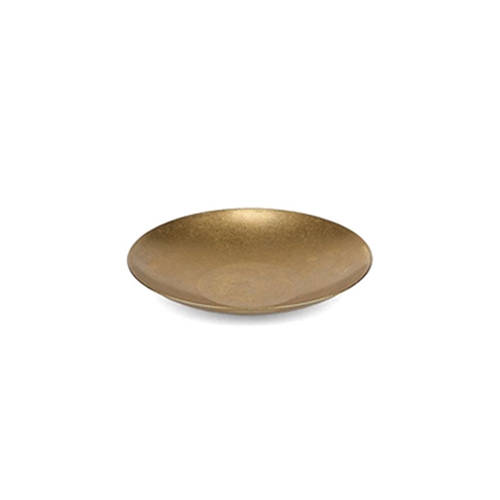 erveerschaal diam 14cm hgt 2cm antique goud serve bonbistro