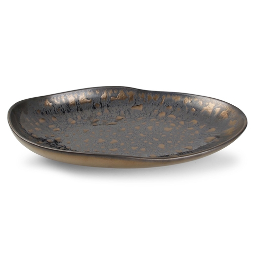 ord diep 35x23cm hgt 5cm gold flaked nobile chic