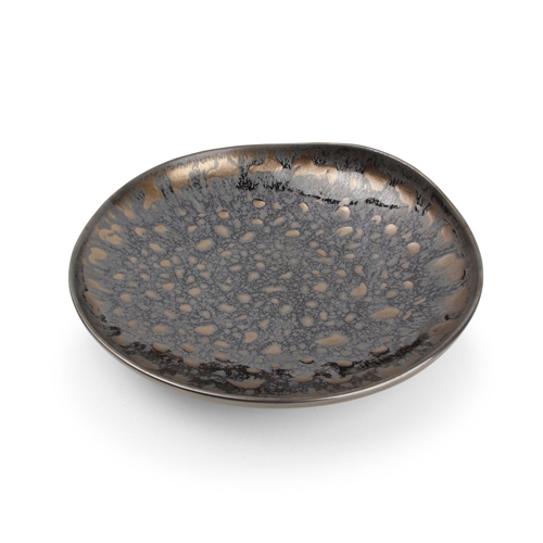 ord diep diam 26cm hgt 4cm gold flaked nobile chic