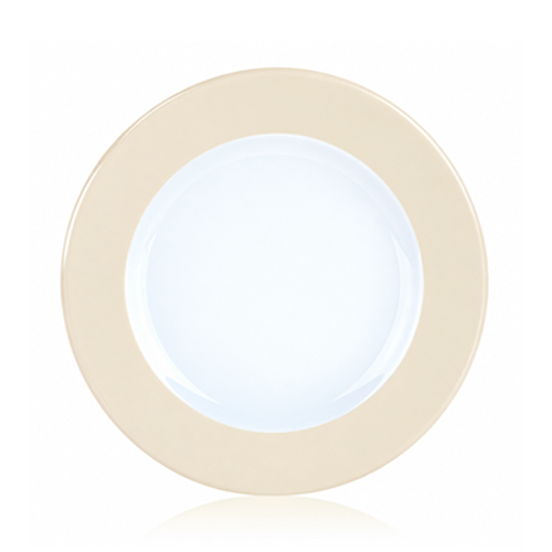 Bord plat diam. 25cm. Ocean kleur Vanilla mist Nova