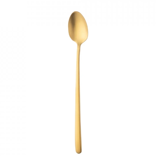ongdrinklepel model ibiza satin gold sola 18 0