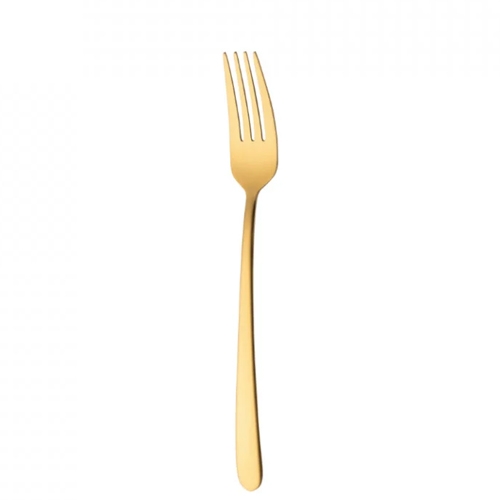 erveervork model ibiza satin gold sola 18 0